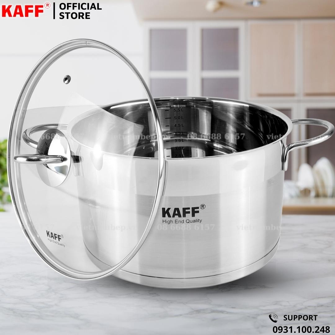 Nồi Inox cao cấp  KAFF KF-ST09304 size 24x14cm-Hàng chính hãng