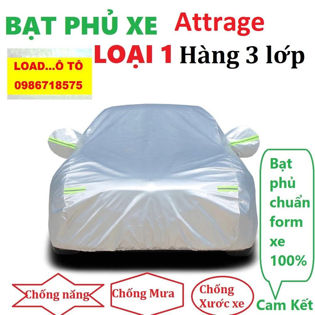 BẠT PHỦ XE Mitsubishi ATTRAGE CAO CẤP, bạt phủ xe ô tô, bạt che ô tô cách nhiệt LOAD Ô TÔ