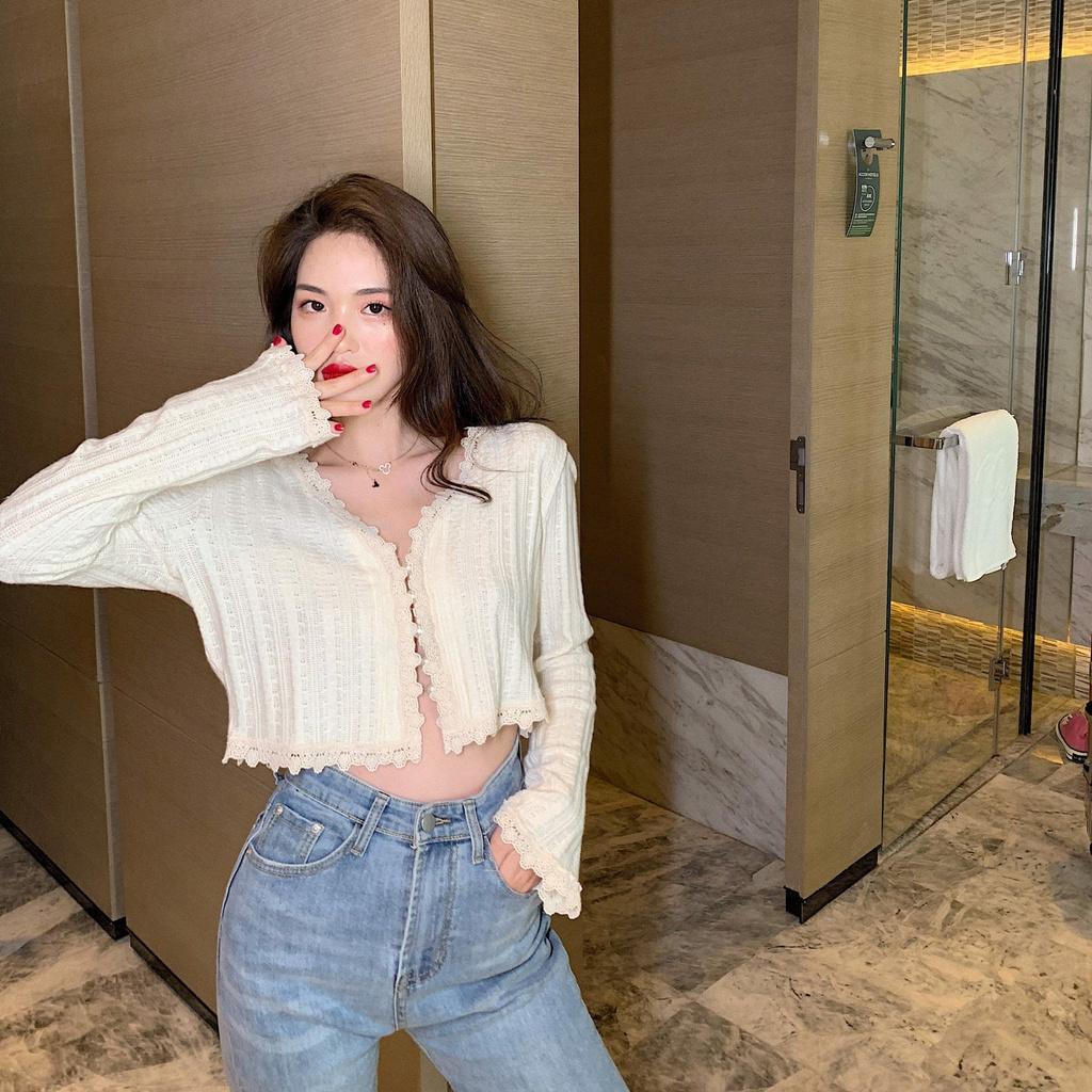 Áo Kiểu Đi Chơi LABELLE Màu Trắng AK33