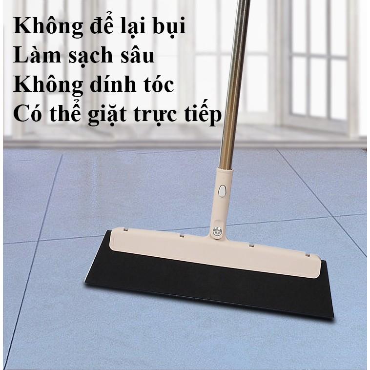 Chổi gạt nước, Chổi quét nước lau kính vệ sinh đa năng xoay 360 độ tiện dụng cán chổi có thể điều chỉnh kích thước