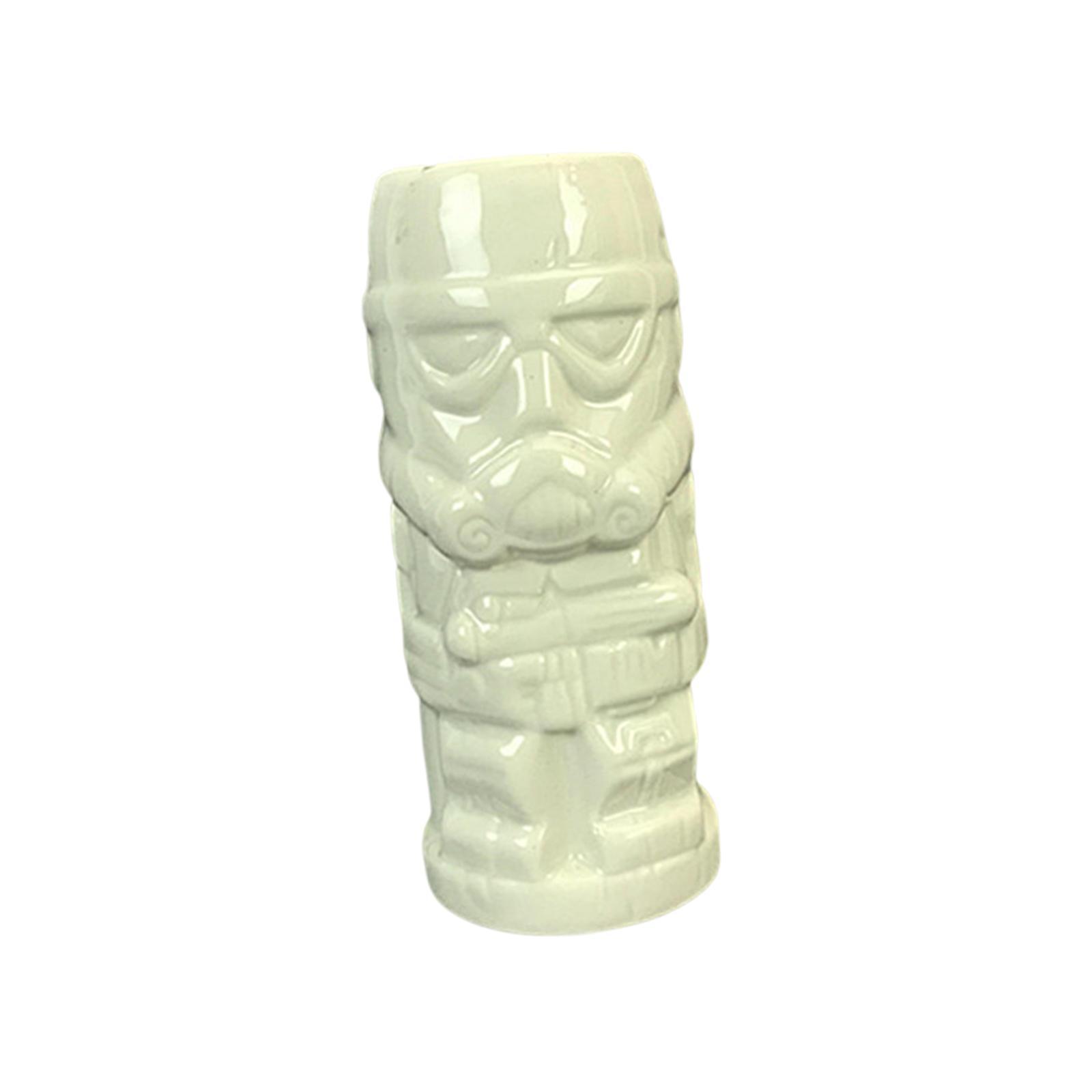 Hình ảnh Tiki Cups Bar Decor Vintage Tumblers Beer Beverage Mug for Luau Bar Cocktail