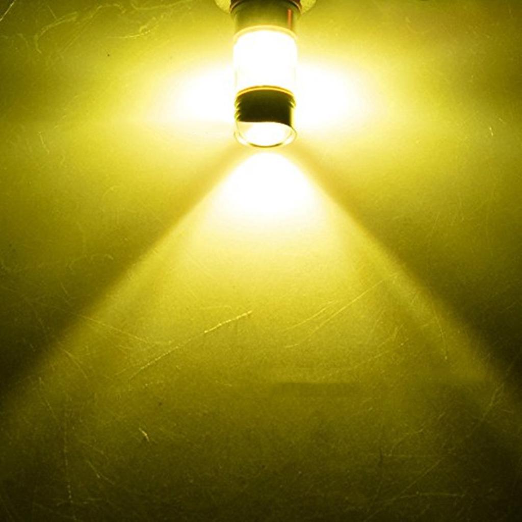 2 Pieces H3 20LED 1000LM 100W High Power Projector Fog Driving Light Bulbs - Yellow
