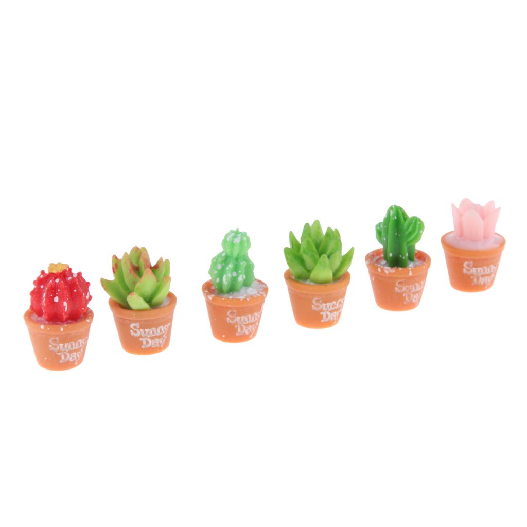 6x Nhân Tạo Hút Mật Vật Có Sân Vườn Két Sắt Mini Giả Nhà DIY Hoa Trang Trí