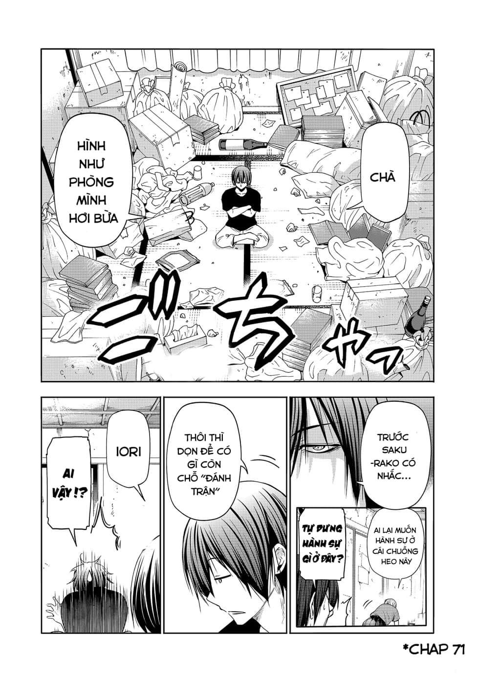 cô gái thích lặn - grand blue chapter 84 1