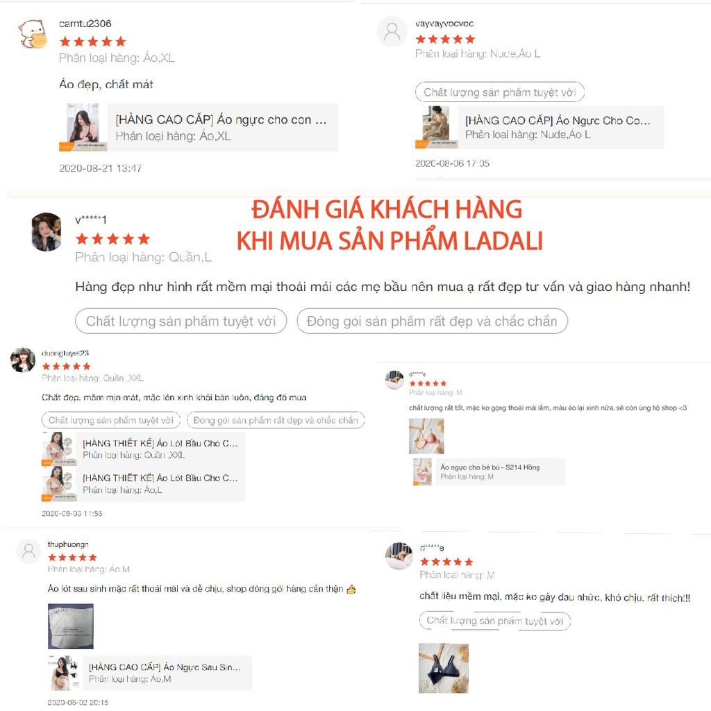 Áo Ngực Sau Sinh Cho Con Bú Không Gọng Đệm Mỏng Cao Cấp Ladali