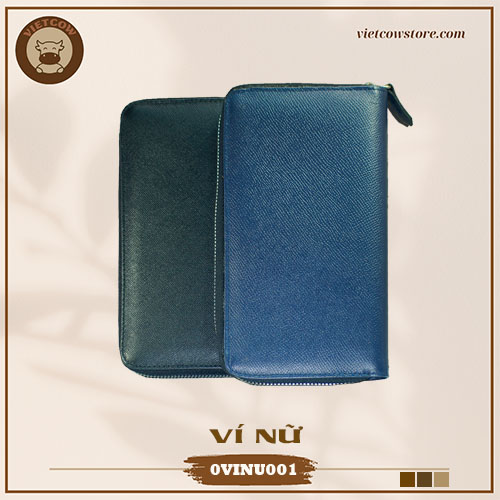 Ví Nữ Da Bò Vân Epsom, Bóp Nữ Da Bò Vân Epsom_VietCow__0VINU001