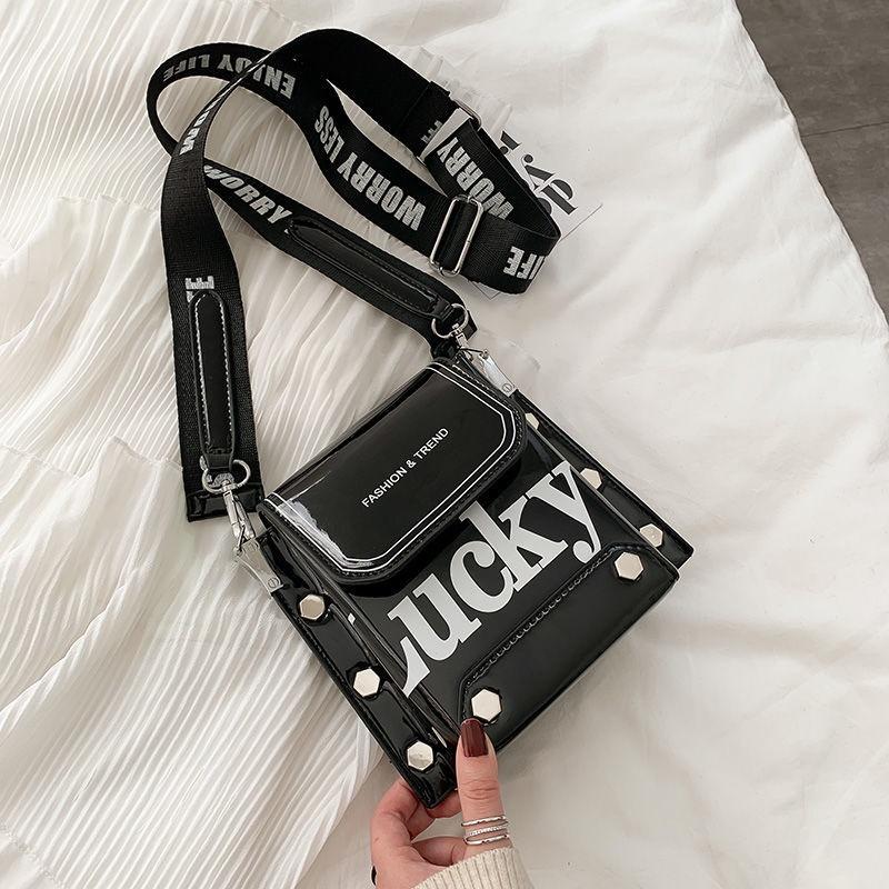 Túi da đeo vai đựng điện thoại phong cách thời trang 2021