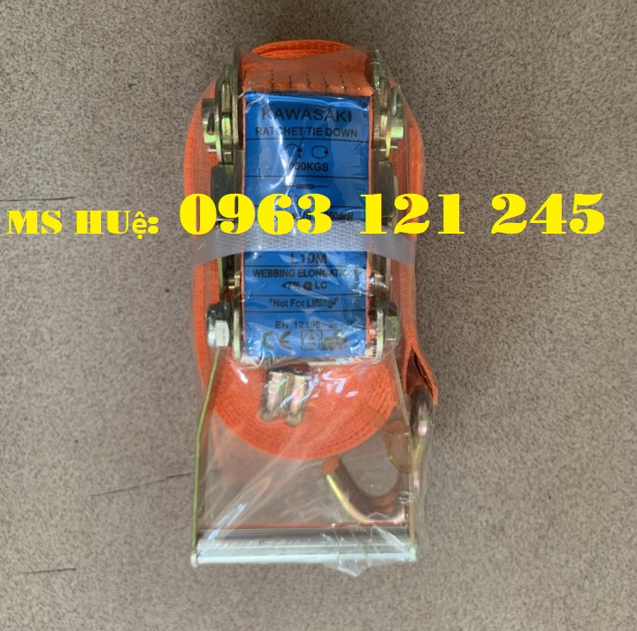 Dây tăng đơ chằng hàng bản 5cm dài 6m