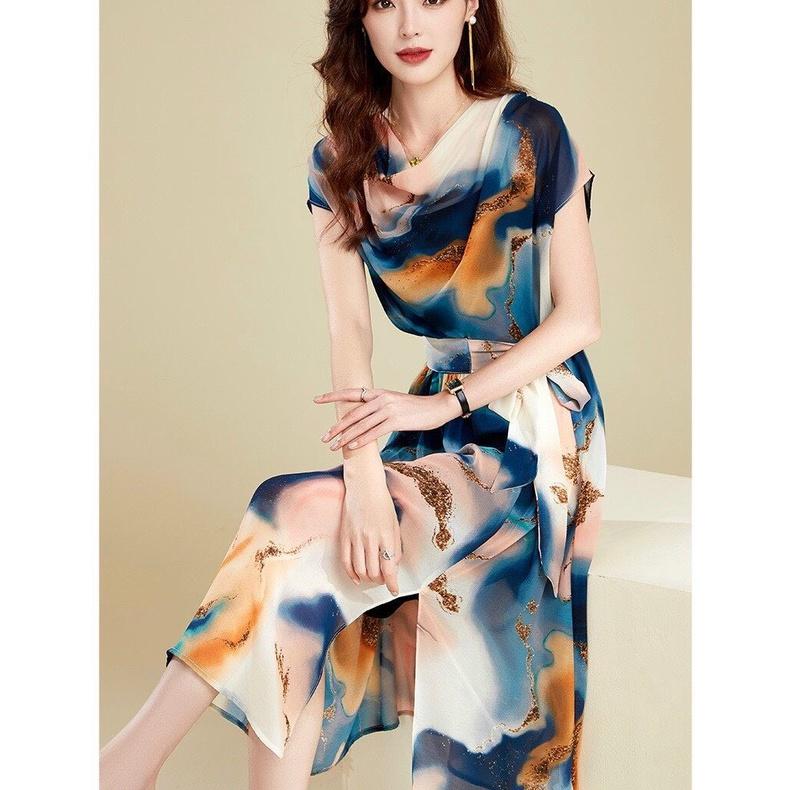 ĐẦM XÒE HỌA TIẾT CỔ ĐỔ