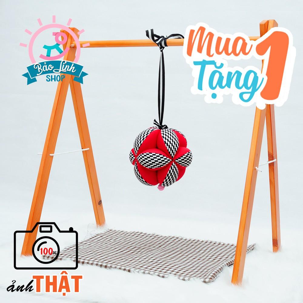 SET kệ chữ A gỗ và bóng múi Montessori| Đồ chơi cho trẻ sơ sinh