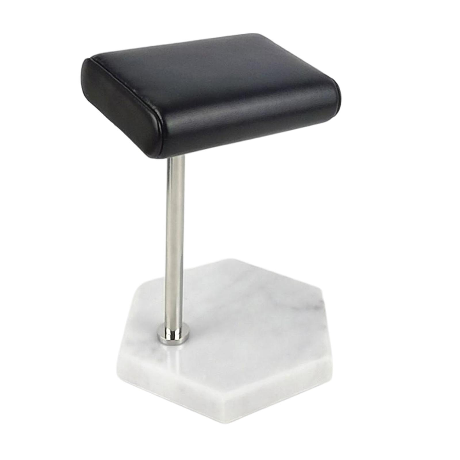 Watch Stand, Jewelry Holder Stand, PU Leather & Marble Watch Display Stand for Watches, Jewelry, Bracelets and Bangles