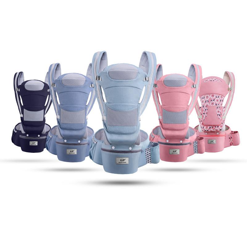 Công Thái Học Cho Bé Ba Lô Tàu Sân Bay Đệm Trước Ngồi Kangaroo Quấn Bé Sling Du Lịch Đa Năng Cho Trẻ Sơ Sinh 0-48M Túi Cho Bé