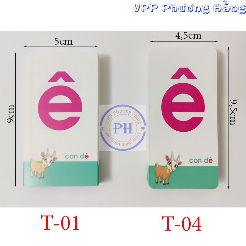 Bộ thẻ học thông minh nhận biết chữ cái và số cho bé ( bộ 44 thẻ