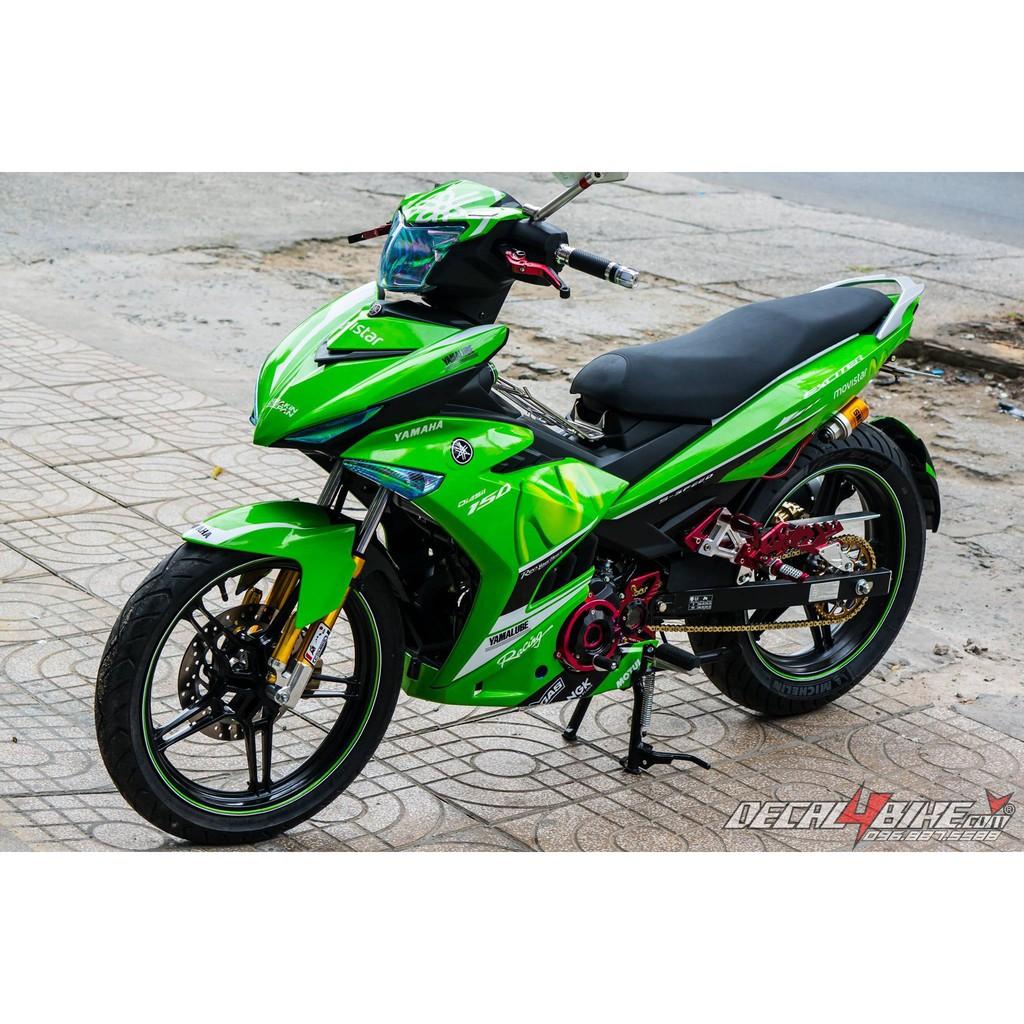 Tem dành cho xe Exciter 150 MOVISTAR ALL GREEN