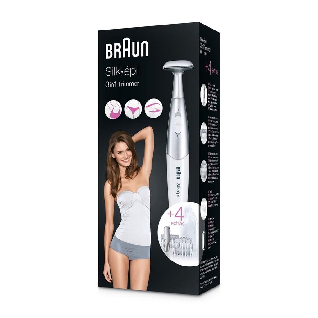 Máy tỉa lông vùng Bikini Braun FG 1100 - Nhập khẩu tại Đức - Hàng chính hãng, bảo hành 2 năm