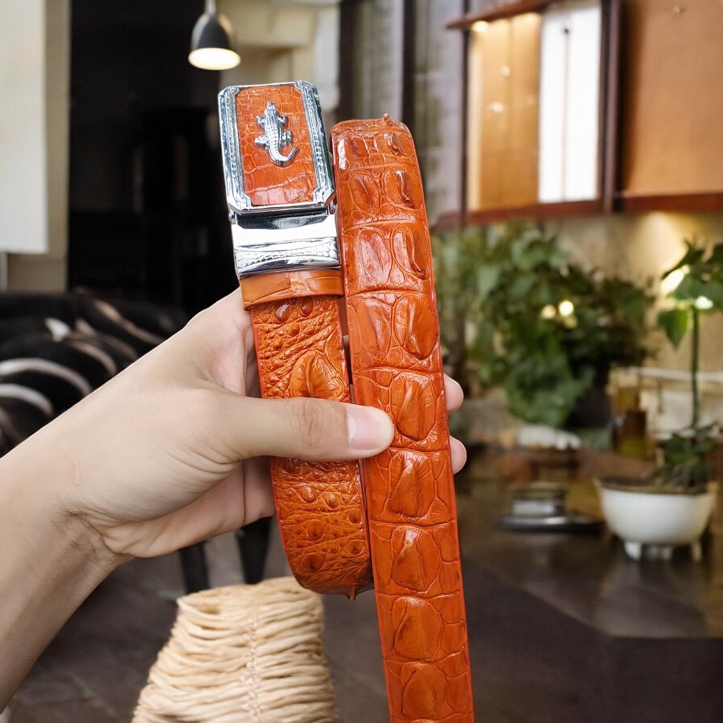 Thắt Lưng Cá Sấu Liền Nguyên Miếng