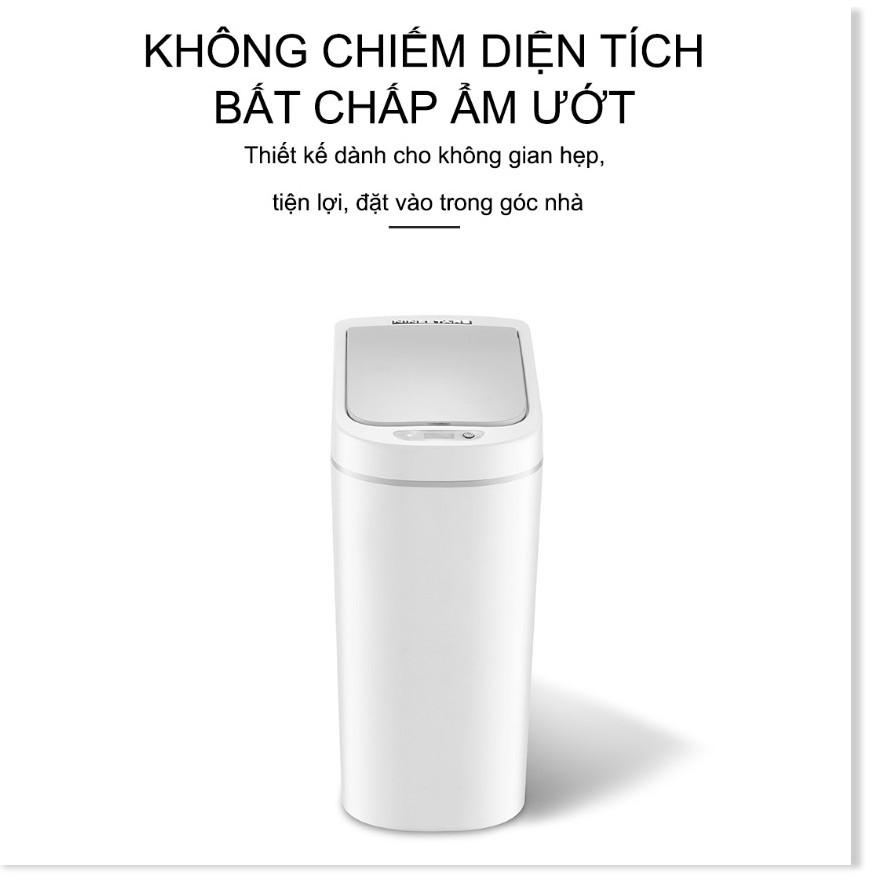 ️ THÙNG RÁC CẢM ỨNG tự động mở nắp CAO CẤP NINESTARS NEW 2019