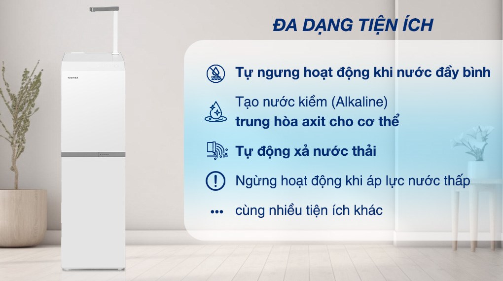 TWP-N2396SVN(W) - Máy lọc nước RO Toshiba TWP-N2396SVN(W) 10 lõi - Hàng Chính Hãng - Chỉ Giao Hồ Chí Minh