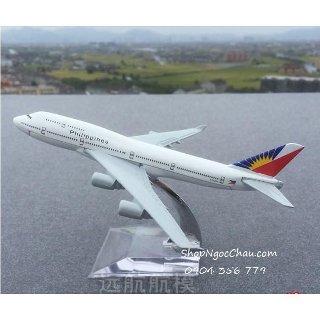 Mô hình máy bay B737 Philippines Airlines 16cm