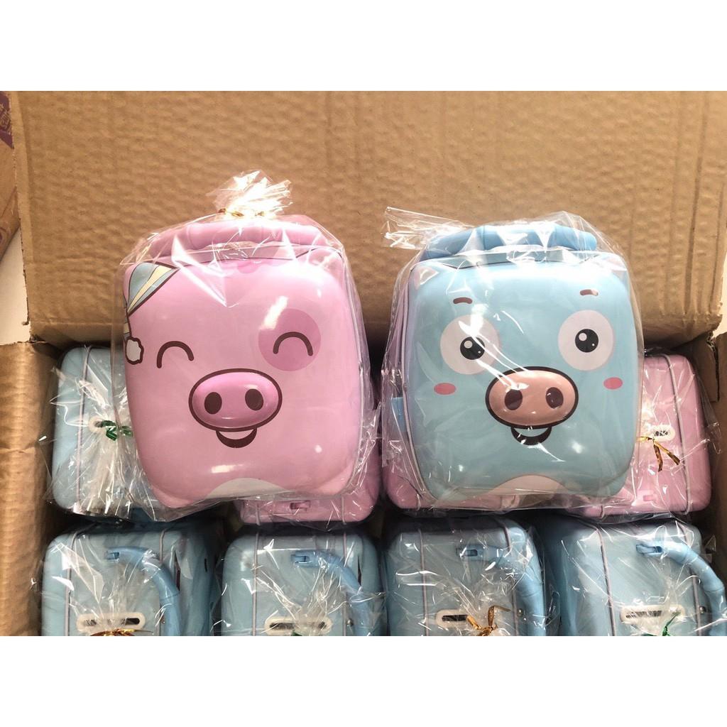 Lợn tiết kiệm bằng sắt có khóa cute