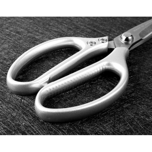 Kéo cắt gà xuất Nhật Bản làm từ chất liệu thép không gỉ cao cấp, kéo đa năng SK5 gia dụng nhà bếp cán kim loại