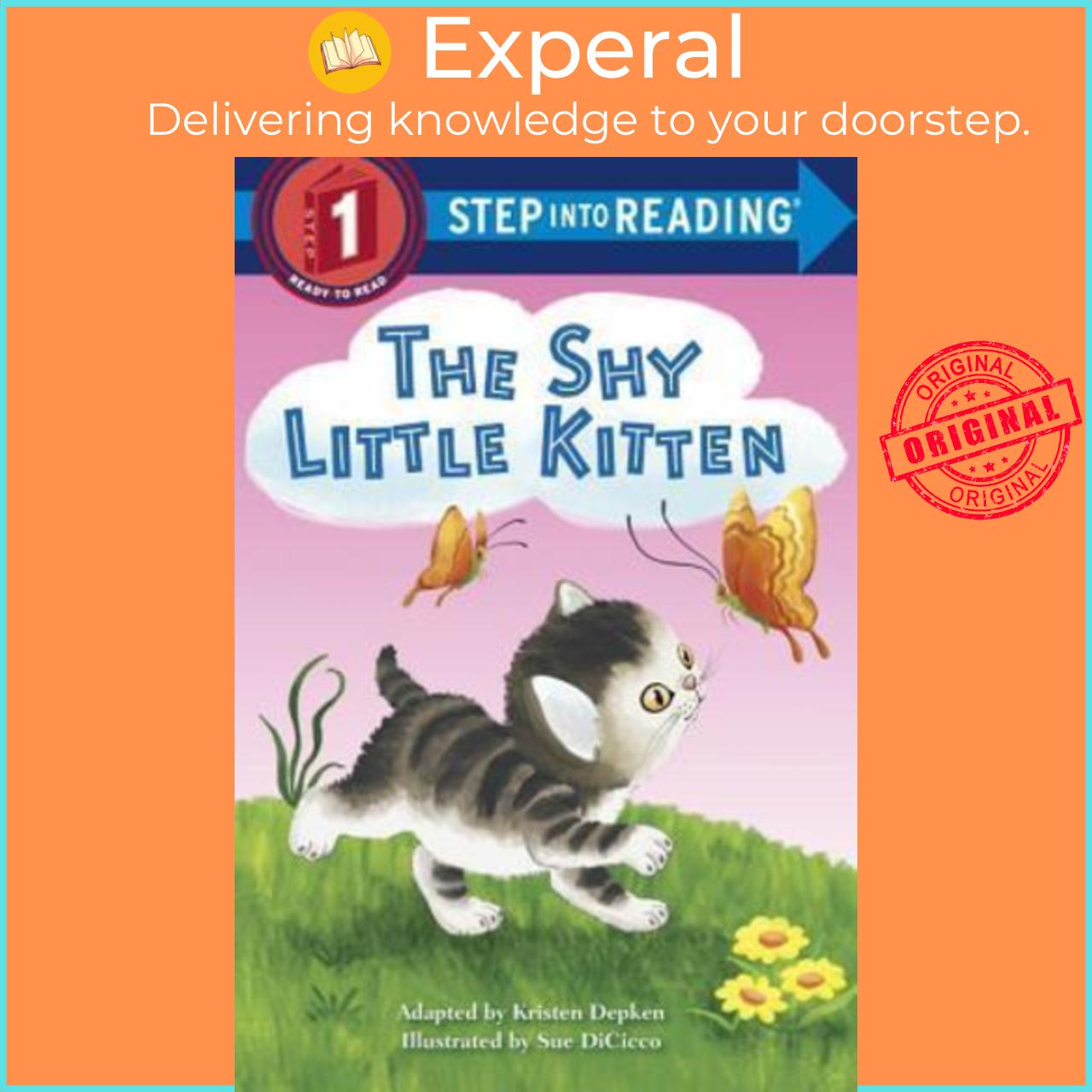 Sách - The Shy Little Kitten Step Into Reading Lvl 1 by Kristen L. Depken