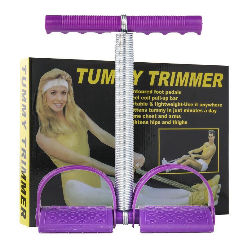 Dụng Cụ Thể Dục Kéo Lò Xo Tummy Trimmer, Dụng Cụ Tập Thể Dục Đa Năng, Săn Chắc Cơ Bụng