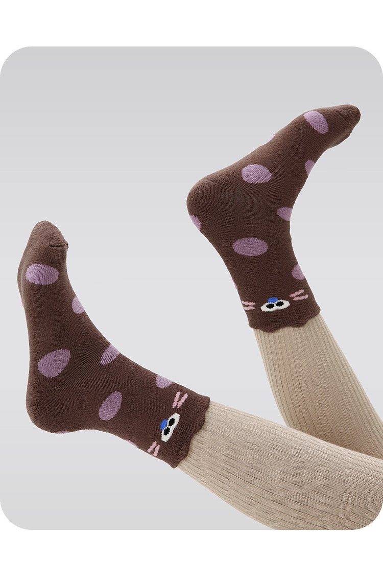 SET 5 ĐÔI TẤT VỚ 49 DỄ THƯƠNG CHỐNG TRƯỢT TỪ 1-12 TUỔI DÀNH CHO BÉ GÁI