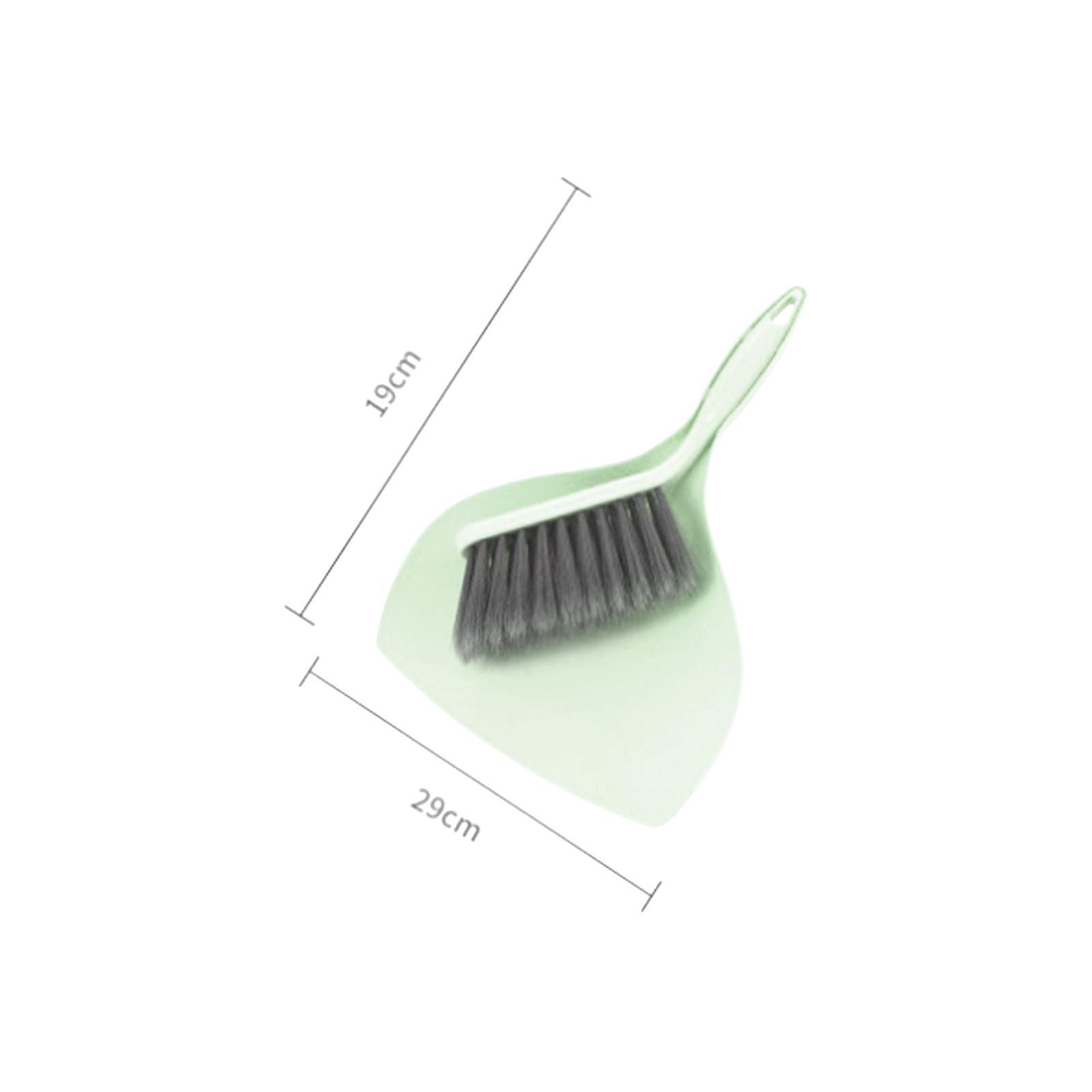 Mini Dustpan and Brush Set Hanging Hole Household for Cabinets