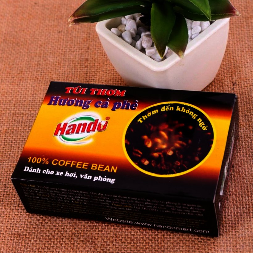 Bộ 2 túi thơm hương Cafe nguyên chất Hando 100g