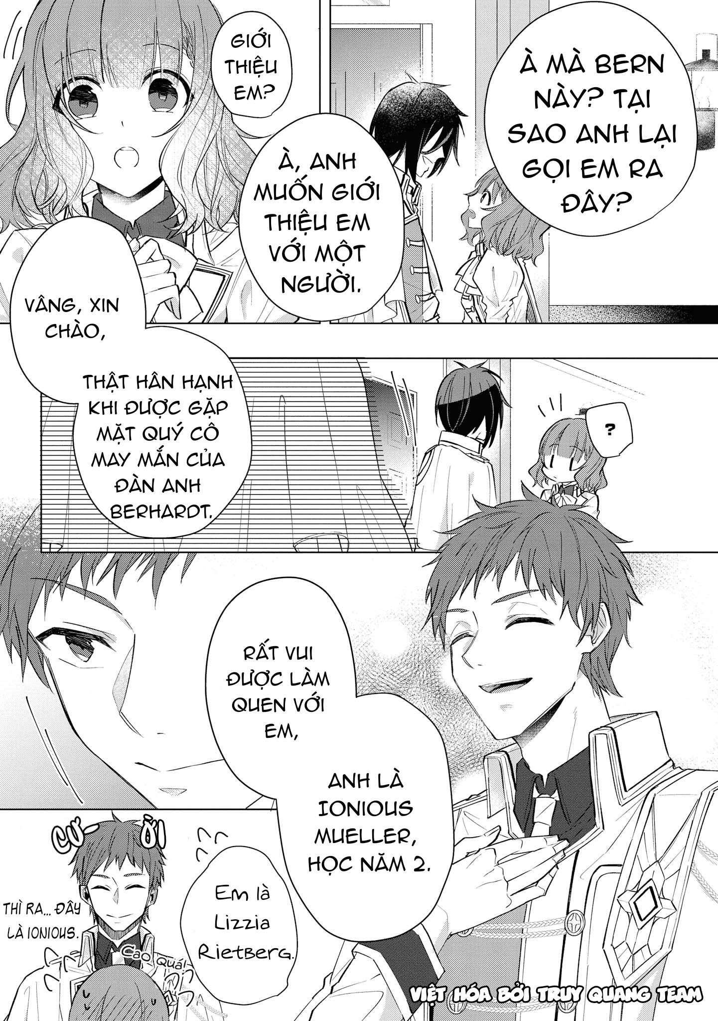 vị hôn phu là kẻ phản diện nên tôi hơi rén chapter 4 5