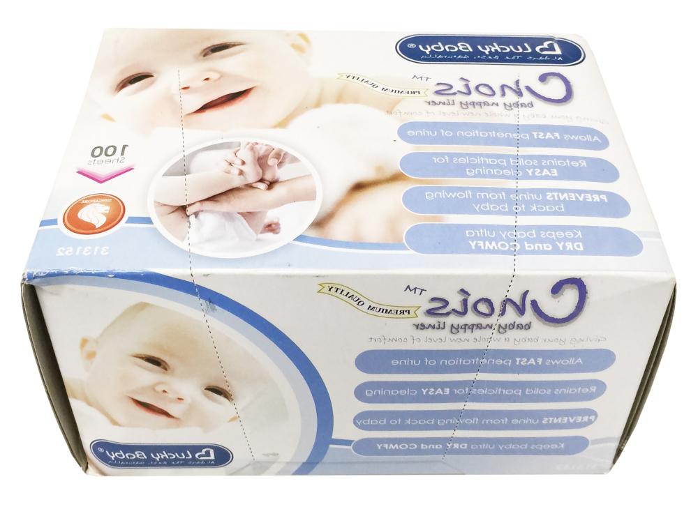 Hộp giấy lót cho tã / bỉm vải Chois Nappy Liner Lucky Baby