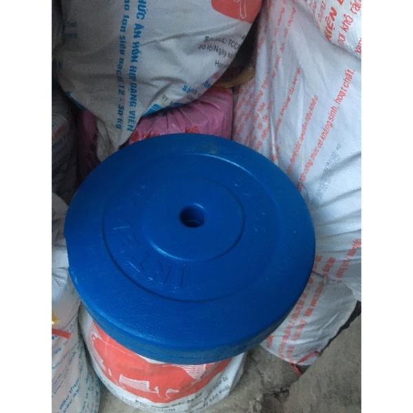 Combo 2 đòn 35cm và 20kg tạ nhựa