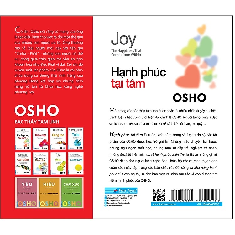 Sách Hạnh Phúc Tại Tâm (Tái Bản)