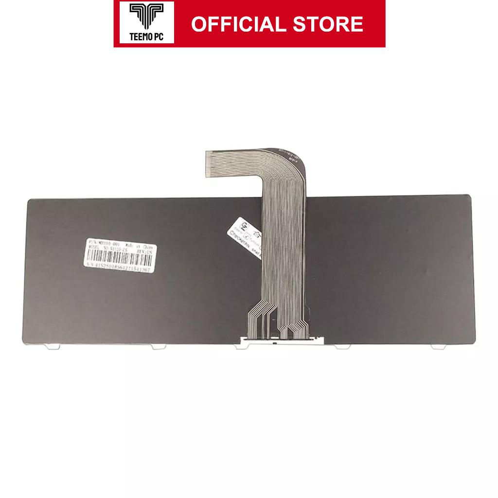 Bàn Phím Tương Thích Cho Laptop Dell Inspiron N4110 N4050 M4110 M5040 M5050 N5050 N4120 M411R M421R TEEMO PC KEY229 Hàng Nhập Khẩu