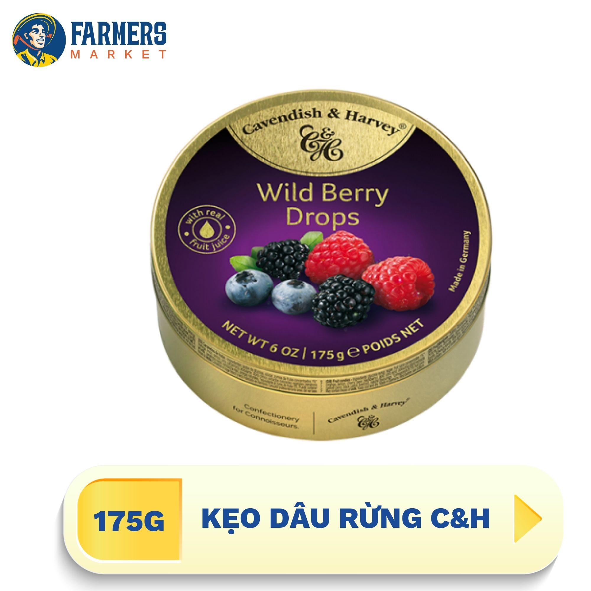 Kẹo dâu rừng C&amp;H 175G