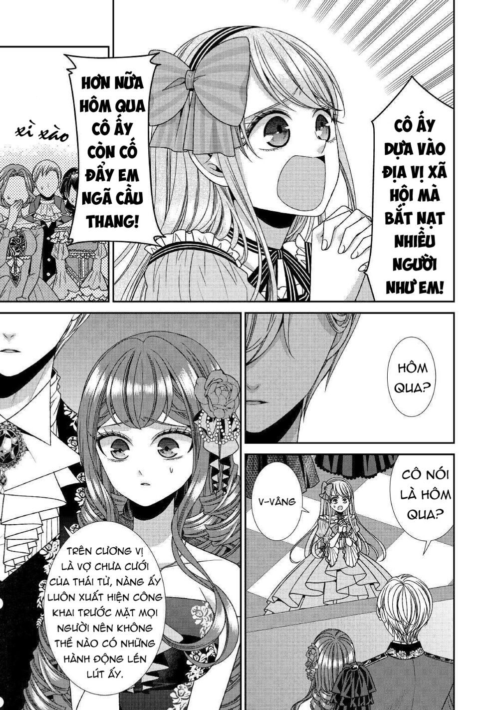 nhật ký theo dõi vị hôn thê tự nhận mình là nữ phụ phản diện 1 chapter 19 3