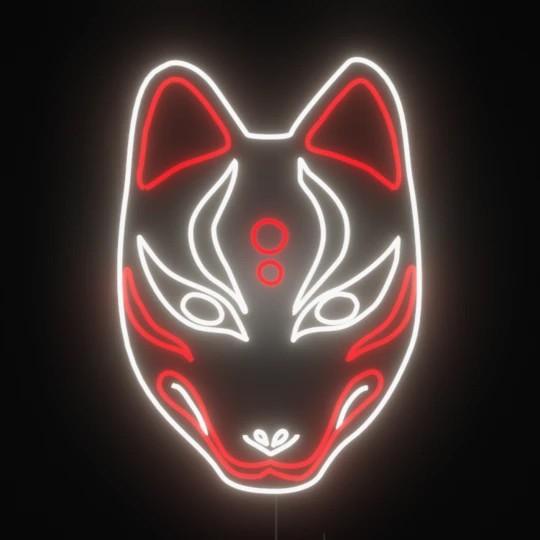 Đèn Trang Trí Led Neon Anbu kakashi - Naruto Led Neon