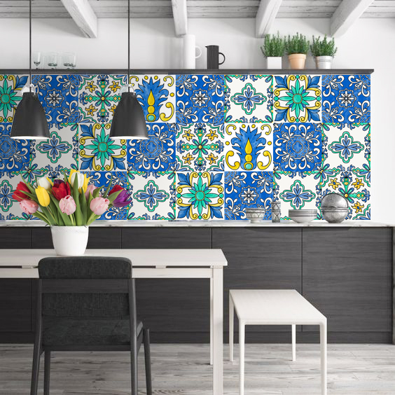 Decal Gạch bông KT26S