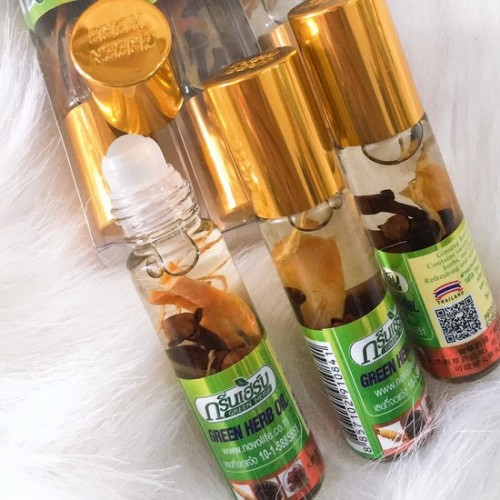 Dầu lăn sâm thảo dược Green Herb Oil Thái Lan