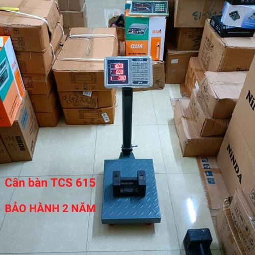 Cân bàn tính tiền điện tử TCS - 615 ( 100kg &amp; 150kg ) được làm bằng sơn tĩnh điện cao cấp