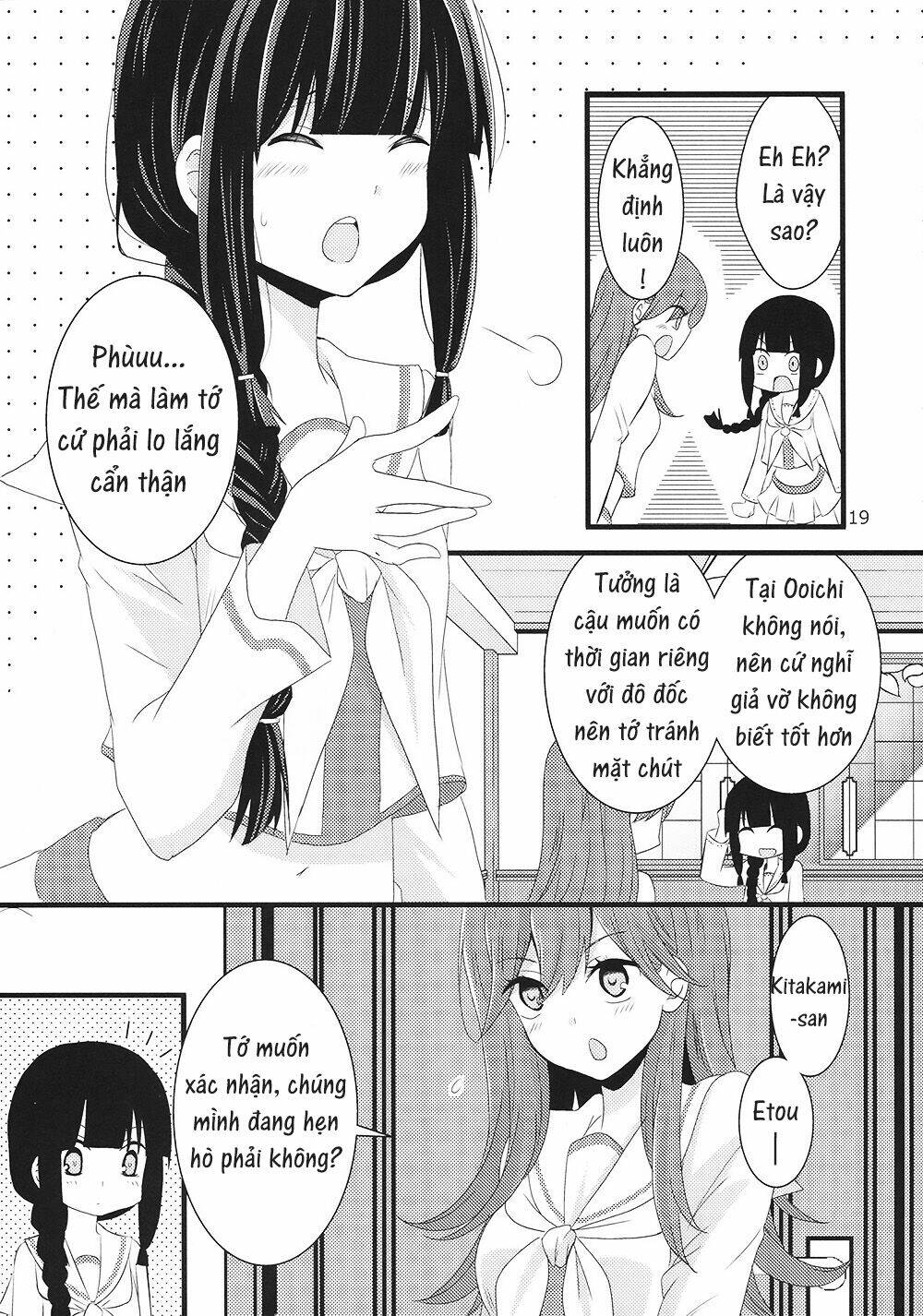 [kantai collection][kitakami x ooi] ooi's yuri marriage plan chapter 1 19