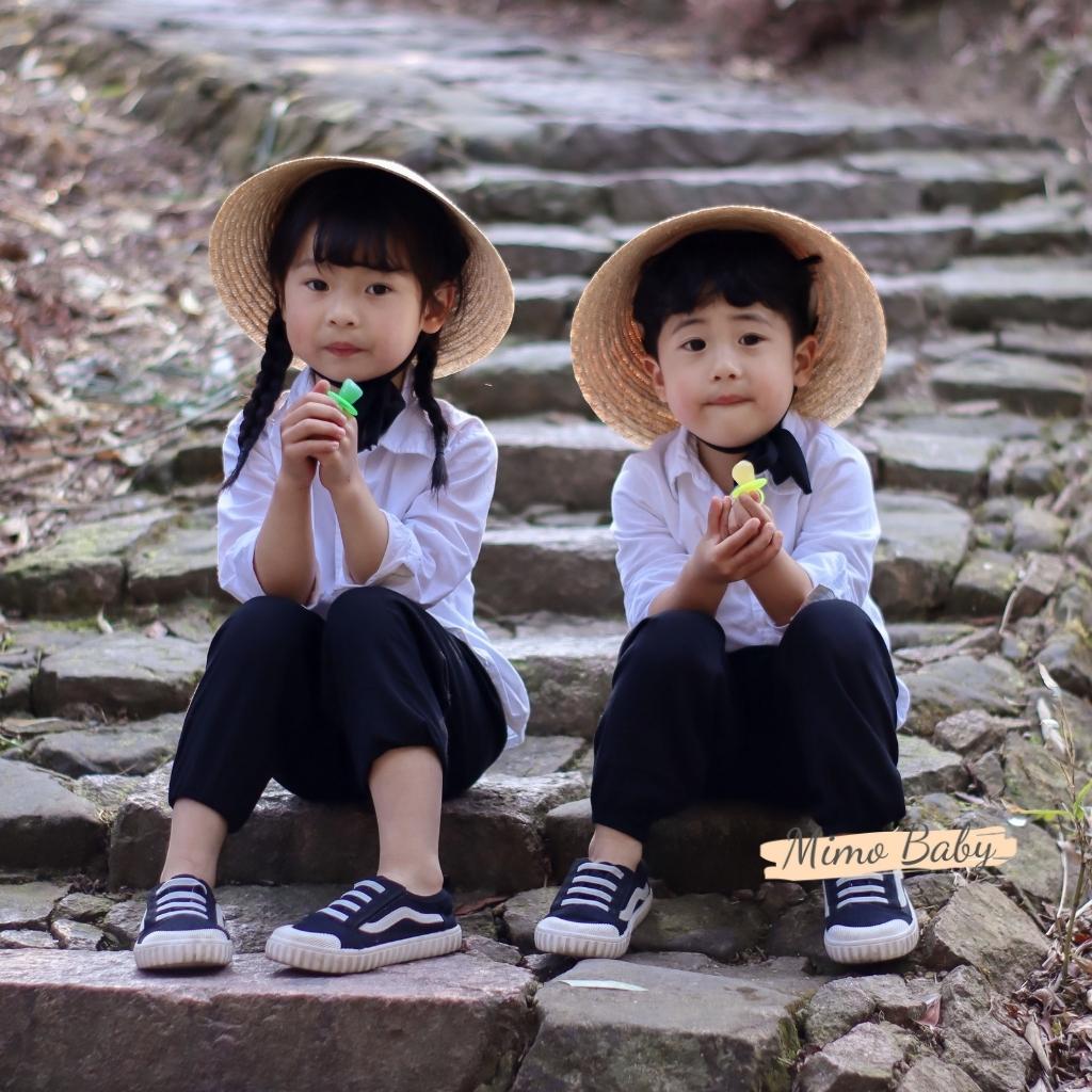 Nón cói đi biển phong cách hàn quốc cực xinh cho bé MH108 Mimo Baby
