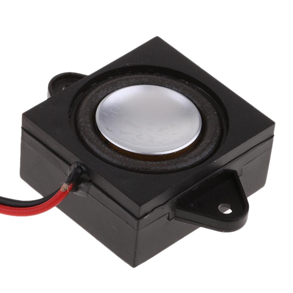 2X Portable Speakers Full Range Speaker 8Ohm 3W Stereo HiFi Loudspeaker