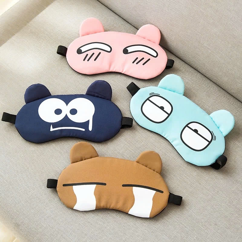 Tấm Che Bịt Mắt Có Túi Gel Làm Mát Giảm Căng Thẳng Kích thước 19x10 cm- Giao ngẫu nhiên