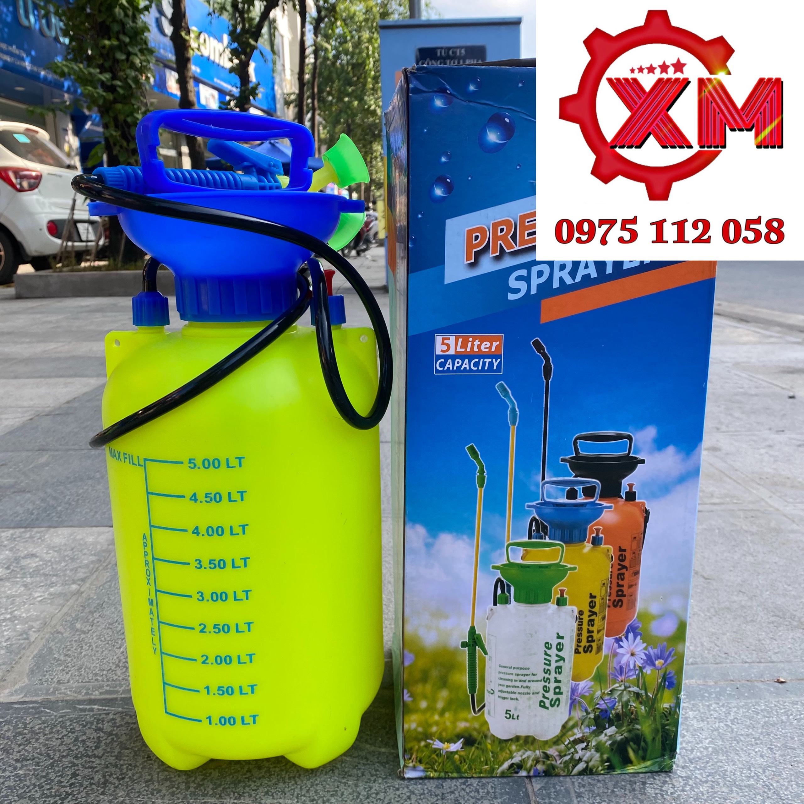 Bình rửa mắt khẩn cấp di động loại 5L