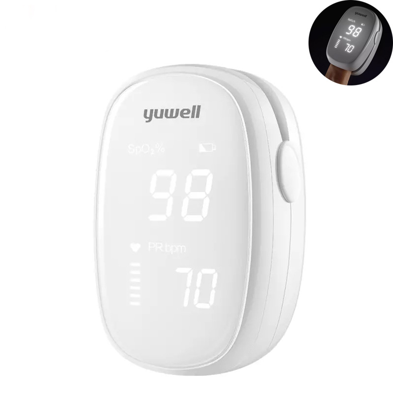 Máy đo oxy đầu ngón tay và cảm biến tốc độ cao màn hình OLED Xiaomi YouPin Yuwell YX102