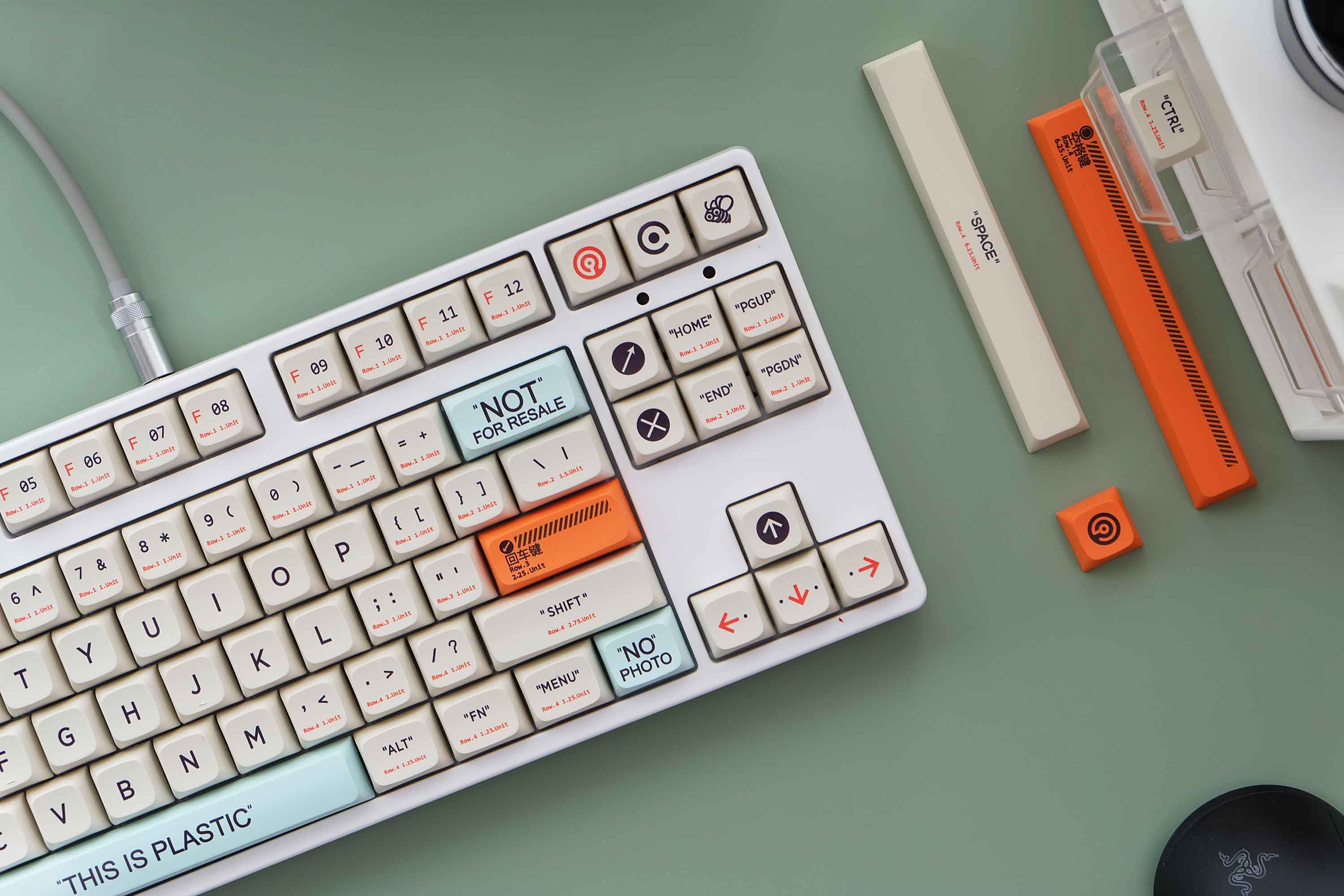 Keycap Cho Bàn Phím Cơ PLASTIC XDA Profile 128 Phím