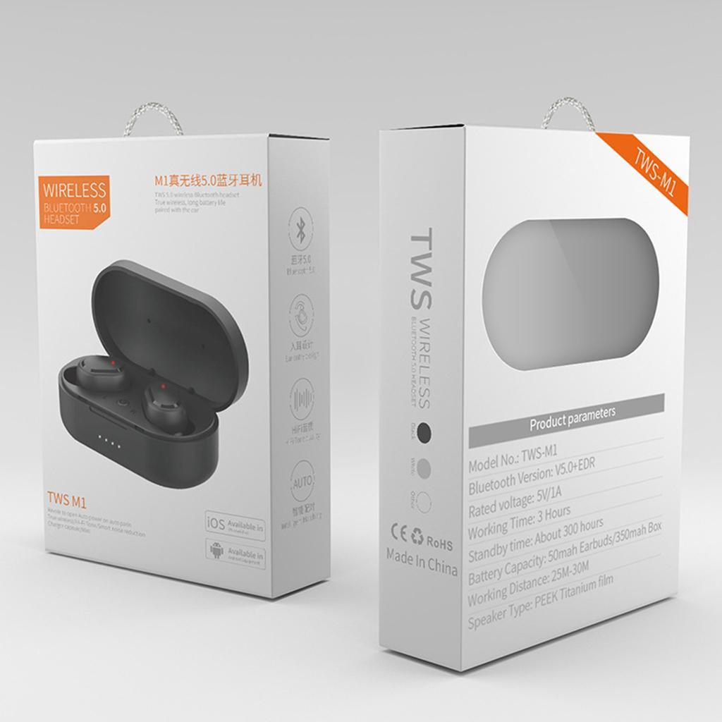 2x  Bluetooth 5.0 Wireless  Headphones Built in Mic