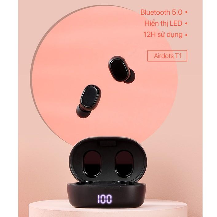 Tai Nghe Không Dây Nhét Tai ACOME Bluetooth 5.0, Màn Hình LED Play Time Lên Đến 12h - Hàng Chính Hãng